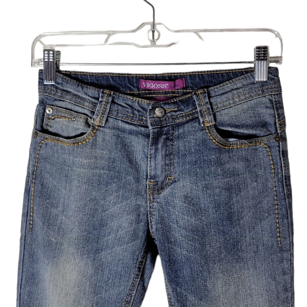 Vigoss blue jeans size girl 12 - Picture 3 of 7